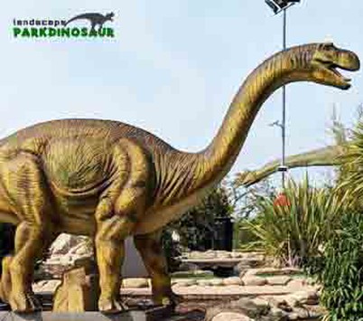 Kvalitatīva milzu animācijas dinozauru kopija